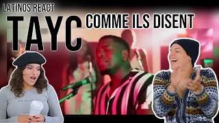 Latinos react to TAYC COVER of Charles Aznavour - Comme ils disent | REACTION