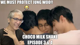 WE MUST PROTECT JUNG WOO!! :(( | 초코밀크쉐이크 (Choco Milk Shake EP 3 & 4) REACTION & COMMENTARY VIDEO