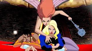 Justice League Ladies vs. Wonder Woman [Justice League Unlimited - S3E09 - "Grudge Match"]