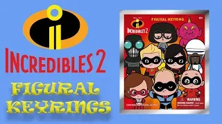 Incredibles 2 Figural Keyrings | (2018)