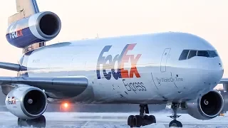 *The Oldest Flying DC-10!!* FedEx DC-10 (DC10) landing and departing Montreal- (YMX/CYMX)