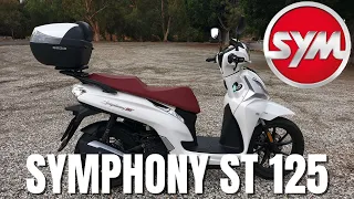 Sym Symphony ST LC 125 (2021) | Probefahrt, Walkaround, Soundcheck, 0 auf 100 (DEUTSCH) | VLOG205