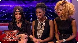 Miss Dynamix give their FINAL X Factor interview - Live Week 3 - The Xtra Factor 2013