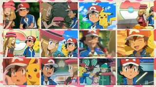 Everytime Ash Flirts at Serena ||Amourshipping Moments||