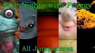 Five Nights with Froggy - All Jumpscares