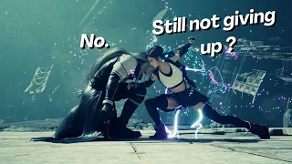 Tifa vs Sephiroth (No Magic/Limit/Healing) | Final Fantasy VII Remake