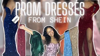 PROM DRESSES HAUL FROM SHEIN |all under $50|#sheinhaul2023 #tryonhaulshein  #shein #promdress #viral