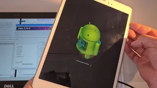 How to flash Samsung Galaxy Tab A  |  Model SM-T555 |  Odin3 flashing tool #FlashTab
