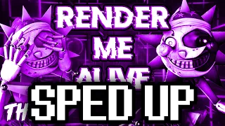 Sped Up ► FNAF HELP WANTED 2 SONG "Render Me Alive" [Lyrics]