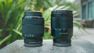 Is Sony KIT LENS 28-70 any better than ZEISS 24-70 f4 ?