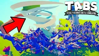 КАК СОЗДАТЬ ТОРНАДО В TABS? НОВЫЕ СЕКРЕТНЫЕ ЮНИТЫ В ТАБС! Totally Accurate Battle Simulator!