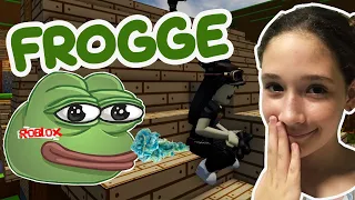 УБЕГАЕМ ОТ ЛЯГУШКИ | FROGGE ROBLOX