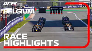 Thomas Ronhaar VS Jarno Opmeer and RISKY overtakes | WOR - F1 23 | Round 7 - Belgium - Highlights