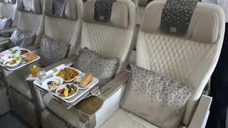 Emirates Airbus A380 Premium Economy Cabin - Quick Walkaround