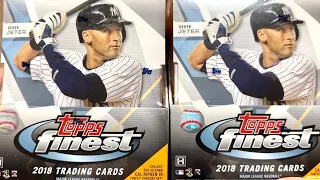 2018 TOPPS FINEST BOX OPENING!  (4th Day of Cardmas!)