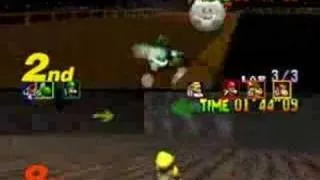 Pspimp Vs GeneralJazza - Mario Kart 64 (3/4)