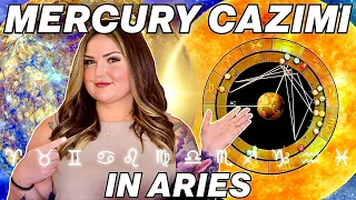 Mercury Cazimi in Aries 2024