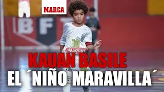 Kauan Basile, el 'niño maravilla' que supera la precocidad de Rodrygo, Neymar y Messi  MARCA