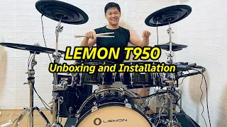 Lemon T950 Electric Drum Kit - Unboxing and Installation