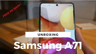 SAMSUNG GALAXY A71 UNBOXING ET PRISE EN MAIN ! LE MEILLEUR MILIEU DE GAMME 2020 DE SAMSUNG ?