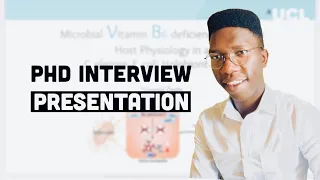 How To Deliver A 5-10 min PhD INTERVIEW PRESENTATION | My PhD Interview Presentation | PhD Interview