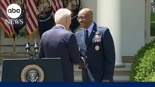 President Biden nominates Air Force general as next head of Joint Chiefs of Staff