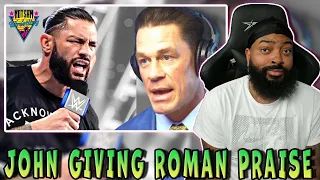 ROSS REACTS TO JOHN CENA ON ROMAN REIGNS SECRET TO SUCCESS