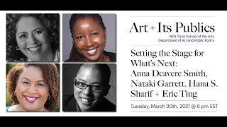 Setting the Stage for What's Next: The Future of American Theater (recorded March 20, 2021)