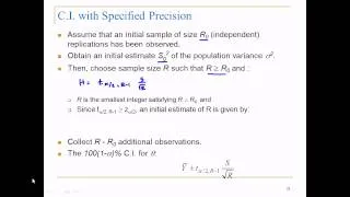 Simulation Output Analysis