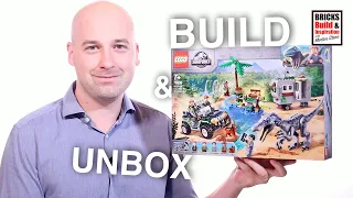 LEGO 75935 - Jurassic World - Baryonyx Face Off The Treasure Hunt - Unbox & build