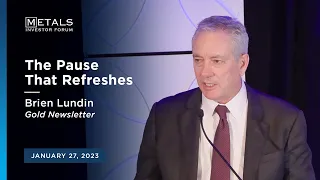 "The Pause That Refreshes" Brien Lundin presents at the January Metals Investor Forum