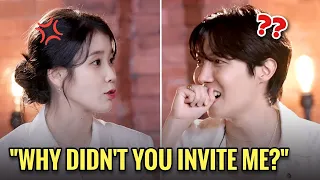 J-HOPE Reaction to IU Asking Why wasn't She Invited to Album Listening Party