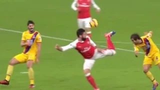 [FIFA PUSKAS WINNER 2017] Olivier Giroud Craziest Scorpion Goal