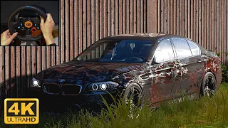 Restoration of an abandoned BMW M5 (637 HP) | Forza Horizon 5 Steering wheel gameplay