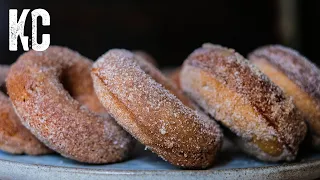 EASY APPLE CIDER DONUTS | Baked Not Fried