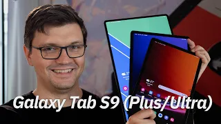Galaxy Tab S9 (Plus, Ultra) im Hands-On: Das können Samsungs neue Tablets