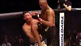 Anderson Silva vs Michael Bisping knockouts