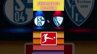 Football Bundesliga Round 6 Schalke 04 vs Bochum #Shorts