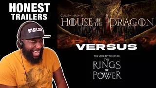 The Rings of Power Vs. House of the Dragon | Honest Trailers Reaction