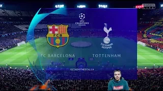 На Разы! Лига Чемпионов  2018/2019! Барселона - Тоттенхэм + Ставка! #Fifa19 #ФифаПрогноз
