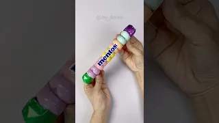 빅사이즈 멘토스 말랑이 만들기_DIY Big size Mentos Squishy with Nano Tape #실리콘테이프