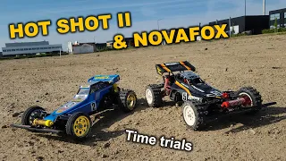 TAMIYA Hot Shot II & Novafox time trials