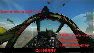 (82) IL-2 How to fight a Me-262 ! TAW Rhineland Live Game-play