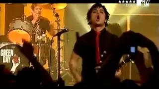 Green Day MTV Live Italy 2005