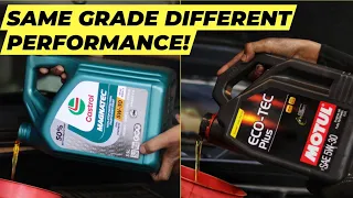 MOTUL ECOTEC PLUS ENGINE OIL REVIEW BEST CAR ENGINE OIL CASTROL VS MOTUL TATA NEXON, BALENO, WAGONR