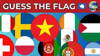 Put Your Geography Skills to the Test: Guess the 50 Flags 🚩