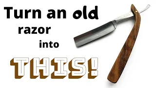 Straight razor restoration - Old and rusty to almost new!