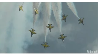 Singapore Airshow 2016 - Black Eagles Republic of Korea Air Force