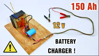 12 Volt Power Supply for 150Ah Battery Charger with UPS Transformer - 220v AC to 12v DC