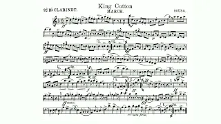 King Cotton March by John Philip Sousa - 2nd B-flat Clarinet